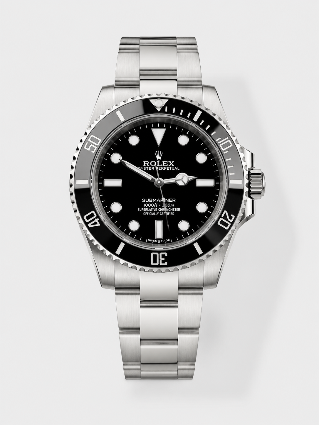GW-A7B044A1 product image Rolex Submariner Swiss Replica Watch in Stainless Steel – Super Luminous Markers - Image 1