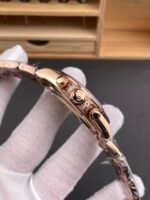 Rolex Daytona 126595 FREE SPRUNG MVMT Rose Gold Dial Super Clone Watch - Image 5