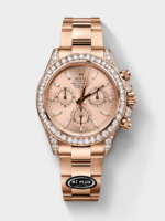 Rolex Daytona 126595 FREE SPRUNG MVMT Rose Gold Dial Super Clone Watch