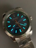 Rolex Milgauss 116400M Swiss Watch with BLUE Dial – Ultimate 904L Steel Watch - Image 11