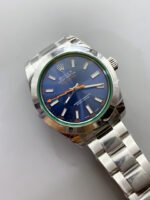 Rolex Milgauss 116400M Swiss Watch with BLUE Dial – Ultimate 904L Steel Watch - Image 3