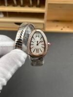 Bvlgari Serpenti Edition Two Tone Casing White Dial Watch in 1:1 Mirror Quality - Image 4