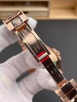 Rolex GMT Masters II Super Clone 126715CHNR Rose Gold Tiger Iron Dial Swiss Replica Watch - Image 8