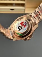 Rolex GMT Masters II Super Clone 126715CHNR Rose Gold Tiger Iron Dial Swiss Replica Watch - Image 5