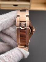 Rolex GMT Masters II Super Clone 126715CHNR Rose Gold Tiger Iron Dial Swiss Replica Watch - Image 9