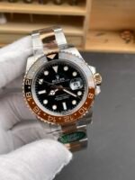 Rolex GMT Masters II Super Clone M126711CHNR-0002 Everose Two Tone Gold Swiss Replica Watch - Image 4