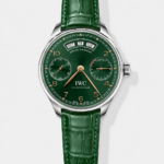 IWC Portugieser Series – Swiss 1:1 Top-Tier Replica Watch (Green Dial / Stainless Steel Case)
