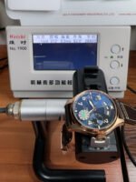 IWC Big Pilot Annual Calender Steel Blue Dial 1:1 Mirror Replica - Image 11