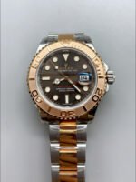Rolex Yachtmaster 40 Everose Gold – Oyster Steel Brown Dial 1:1 Swiss Replica Watch 40MM in 904L Steel Casing - Image 2