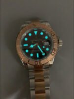 Rolex Yachtmaster 40 Everose Gold – Oyster Steel Brown Dial 1:1 Swiss Replica Watch 40MM in 904L Steel Casing - Image 11