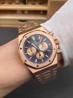 Audemars Piguet Super Clone Royal Oak Chronograph 26331OR Blue Dial Watch - Image 10