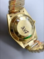 Rolex Day-Date “President” 40mm 18K Gold Watch – Olive Green Dial, Top-Tier 1:1 Replica Quality - Image 7