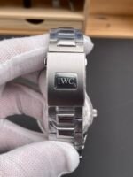 IWC Super Clone Portugieser Swiss 1:1 Mirror Replica Watch White Dial Steel Case Watch - Image 9