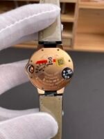 Ballon De Cartier Swiss Automatic 1:1 Mirror Quality 33MM in Rose Gold Plating - Image 5