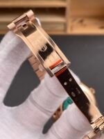 Rolex Day Date 40MM 1:1 Rose Gold in Brown Dial 1:1 Mirror Replica Watch(212 g) - Image 9