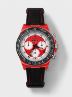 Rolex Daytona Super Clone DiW Kakha Kaladze Red Carbon Casing Watch in Red Dial 1:1 Mirror Replica Watch