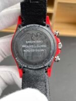 Rolex Daytona Super Clone DiW Kakha Kaladze Red Carbon Casing Watch in Red Dial 1:1 Mirror Replica Watch - Image 5