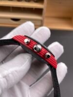 Rolex Daytona Super Clone DiW Kakha Kaladze Red Carbon Casing Watch in Red Dial 1:1 Mirror Replica Watch - Image 6