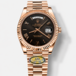 Rolex Day Date Super Clone Brown Dial 40MM 220 Grams Swiss Replica watch