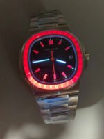 Patek Philippe Nautilus 5711 Black Dial 1:1 Mirror Replica in 904L Steel with Rubies Bezel - Image 10