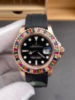 Rolex Yachtmaster 116695 Everose Gold Diamonds Cal.3235 Swiss 1:1 Ultimate 904L Steel Watch - Image 3