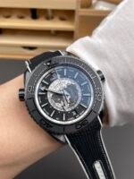 Omega Super Clone Planet Ocean 600M Worldtimer Ceramic Swiss Replica Watch - Image 10