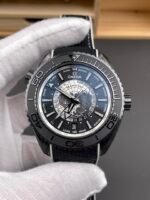 Omega Super Clone Planet Ocean 600M Worldtimer Ceramic Swiss Replica Watch - Image 3