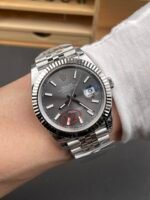 Rolex Datejust 126334 41MM ETA3235 72 Hours Power Grey Dial Oyster 1:1 Mirror Replica - Image 11