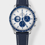 Omega Speedmaster 50th Anniversary Super Clone Snoopy Replica Watch in Nylon Strap