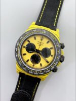 Rolex Cosmograph Daytona DiW BUMBLEBEE Edition Carbon Fiber Watch – Cal.4130 Movement - Image 3