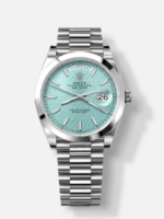 Rolex Day Date Presidential M228206-0004 904L Steel 40MM – Light Blue Dial 1:1 Mirror Quality Watch