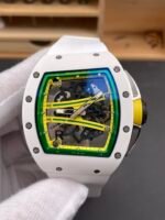 Richard Mille Super Clone RM61-01 White Ceramic Casing Strap Swiss Replica Watch - Image 2