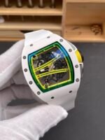 Richard Mille Super Clone RM61-01 White Ceramic Casing Strap Swiss Replica Watch - Image 4