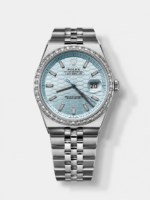 Rolex Land-Dweller 127336 Ice Blue Honeycomb 40MM Swiss Replica Watch