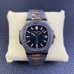 Patek Philippe Nautilus 5711 DiW Edition Ceramic/Carbon 1:1 Mirror Swiss Replica Watch - Image 3