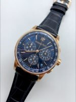 AP CODE 11.59 26393 Rose Gold Chrono Blue Dial Super Clone Watch - Image 4