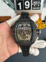 Richard Mille RM11-03 Black Carbon TPT Case Super Clone Watch - Image 2