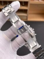 Royal Oak Chrono 26240 White Dial FREE SPRUNG MVMNT Steel Caing Super Clone Watch - Image 8