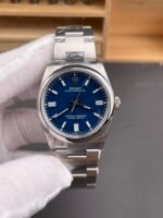 Rolex Oyster Perpetual 41mm — Cal. 3230 Movement, Blue Dial, 904L Steel, Top-Tier 1:1 Replica - Image 3