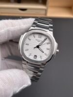 Patek Philippe Nautilus 7118/1A White Dial 1:1 Mirror Swiss Replica Watch in 904L Steel - Image 4