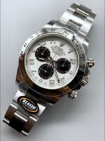 Rolex Cosmograph Daytona Panda M116519 Original Cal.4130 Movement – 904L Steel Watch White Dial - Image 4