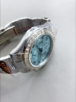 Rolex Cosmograph Daytona ICE Blue Dial Diamonds Bezel Cal.4130 Movement – 904L Steel Watch - Image 10