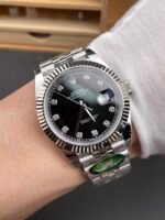 Rolex Datejust 126234 36MM Swiss Replica in 904L Steel in Black Dial 1:1 Mirror Replica - Image 5