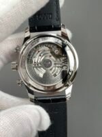 IWC Portuguese Chronograph Swiss Replica Watch in Steel Case White Dial – 1:1 Mirror Replica Edition - Image 5