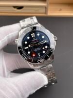 Omega Seamaster James Bond Black Swiss 904L Steel 1:1 Mirror Replica Watch - Image 4