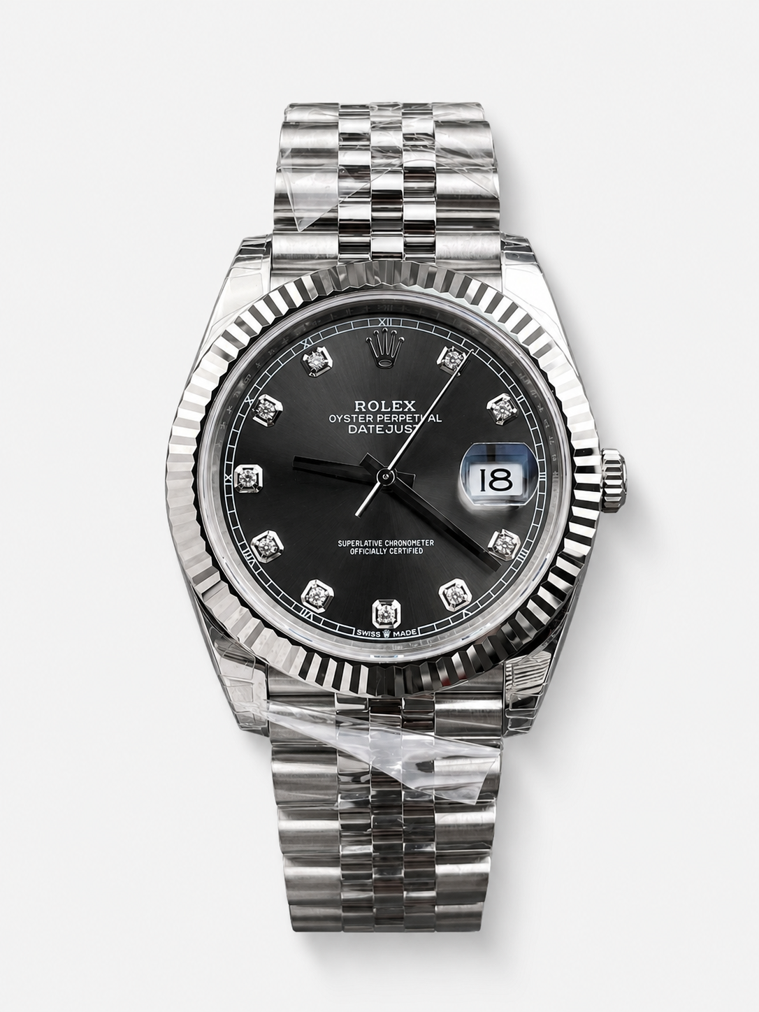 GW-EA6B4572 product image Rolex Datejust 126334 41MM ETA3235 72 Hours Power Black Dial Jubilee 1:1 Mirror Replica - Image 1