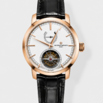 Vacheron Constantin Traditionelle 14-Day Tourbillon White Dial Rose Gold 1:1 Mirror Replica Watch