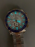 Rolex Yachtmaster II Stainles Steel Ref.116681 1:1 Two Tone Mirror Replica Watch - Image 10