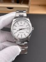 Rolex Oyster Perpetual 41mm — Cal. 3230 Movement, White Dial, 904L Steel, Top-Tier 1:1 Replica - Image 3