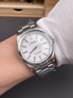 Rolex Oyster Perpetual 41mm — Cal. 3230 Movement, White Dial, 904L Steel, Top-Tier 1:1 Replica - Image 11